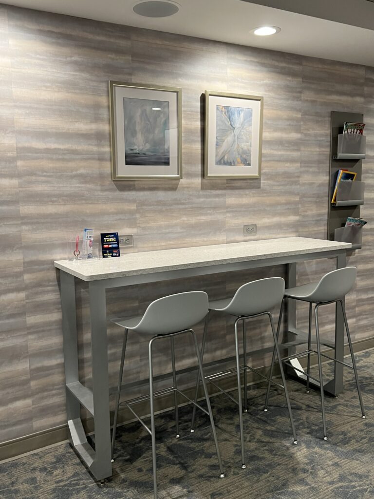 Reception Charging Table